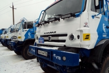 Команду 'КАМАЗ-мастер' проводили на ралли 'Дакар-2016'